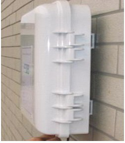 IP66 waterdichte Doos 16 van de Vezelbeëindiging Havenmuur Opgezette Gemakkelijke Installatie