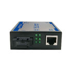 Flow Control Ethernet Fiber Optic Media Converter , Single Mode 100Km