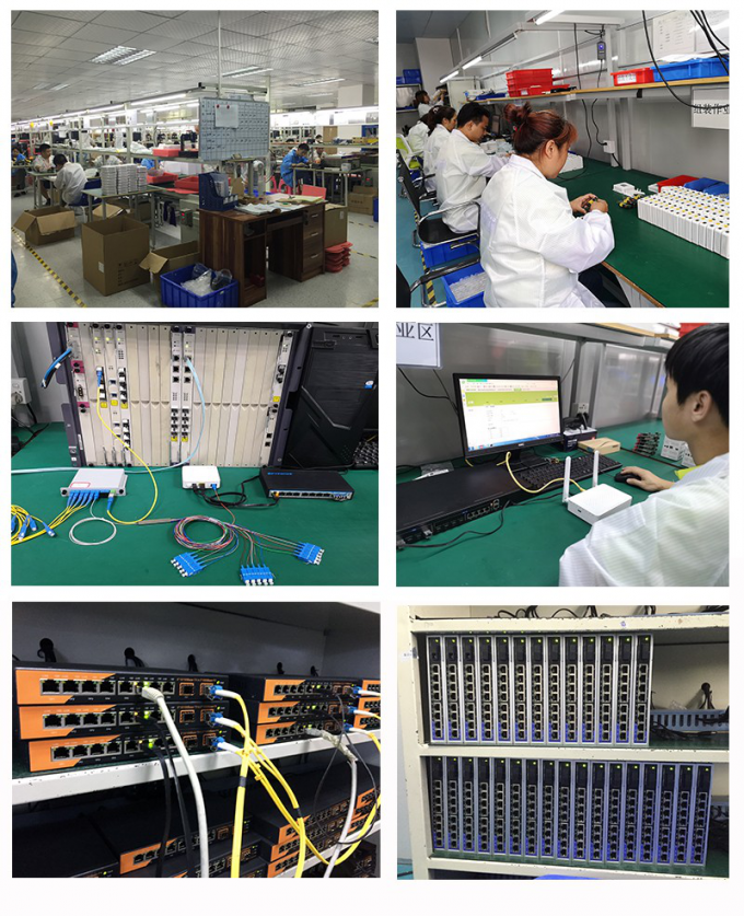 Terminal 4 PON 8 Havens 4 Havens 16ports MA5608t OLT van de Optfocusftth Optische Lijn 5