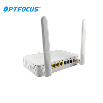 2.4GHz 5GHz Dual Band AC Wifi Router 4GE 2TEL Fiber Optical Equipment Huawei EG8145V5