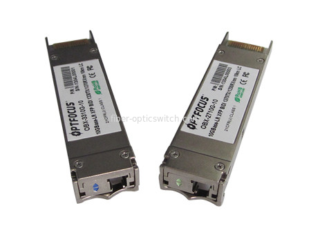 OPTFOCUS  10G Base SFP Optical Transceiver  OBX-3310G-10  BI-BD SM LC 10KM 1330-1270NM SFP Optical Transceiver DDM