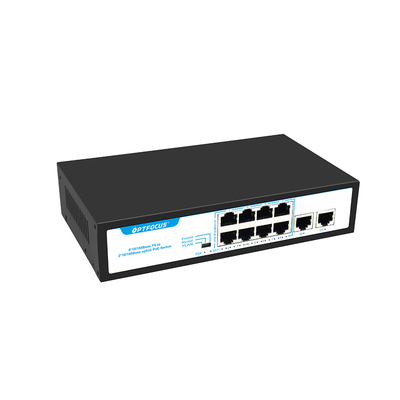 2-laag PoE Ethernet Aangesloten Schakelaar met QoS-Steun