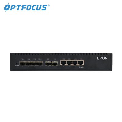 1G/10G haven GPON EPON OLT 20km Transmissieafstand 300mm*440mm*45mm Afmetingen